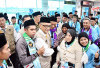 Menhaj Irfan Yusuf Lepas Kloter 9 Palembang, Pesan Jaga Kesehatan di Tanah Suci Menggema