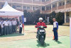 SMA Adabiyah Palembang, Ikut Safety Riding – Fomo AMS