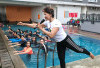 Rasakan Sensasi Baru! Harper Palembang Pelopor Aquatic Yoga di Kota Palembang
