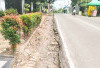 Siring di Depan Kampus PGSD Unsri Srijaya Rusak, Ganggu Pengguna Jalan