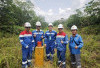 PLN UIP Sumbagsel Pastikan  Crossing Pipa Gas Berjalan Aman