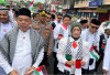 Lautan Masyarakat Lahat Gaungkan Solidaritas untuk Palestina di Hari Santri Nasional 2025