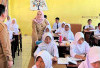 Wabup Netta Kunjungi SMPN 1 - SMPN 2 Banyuasin I