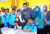 Bupati Muba Tinjau Pemeriksaan Kesehatan Gratis di Sekolah