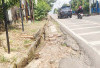 Siring di Jalan Srijaya Alami Penurunan Kualitas Jalan