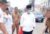 Bupati Lahat Cek Langsung Pembangunan Trotoar Pusat Kota