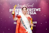 Runner Up 1 dan Juara Favorit Putri Pertiwi Indonesia 2025, Naura Artika Syaputri, Harumkan Nama Sumsel