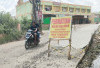 Jalan Rusak Tanjung Aur Sebagian Telah di Cor Beton